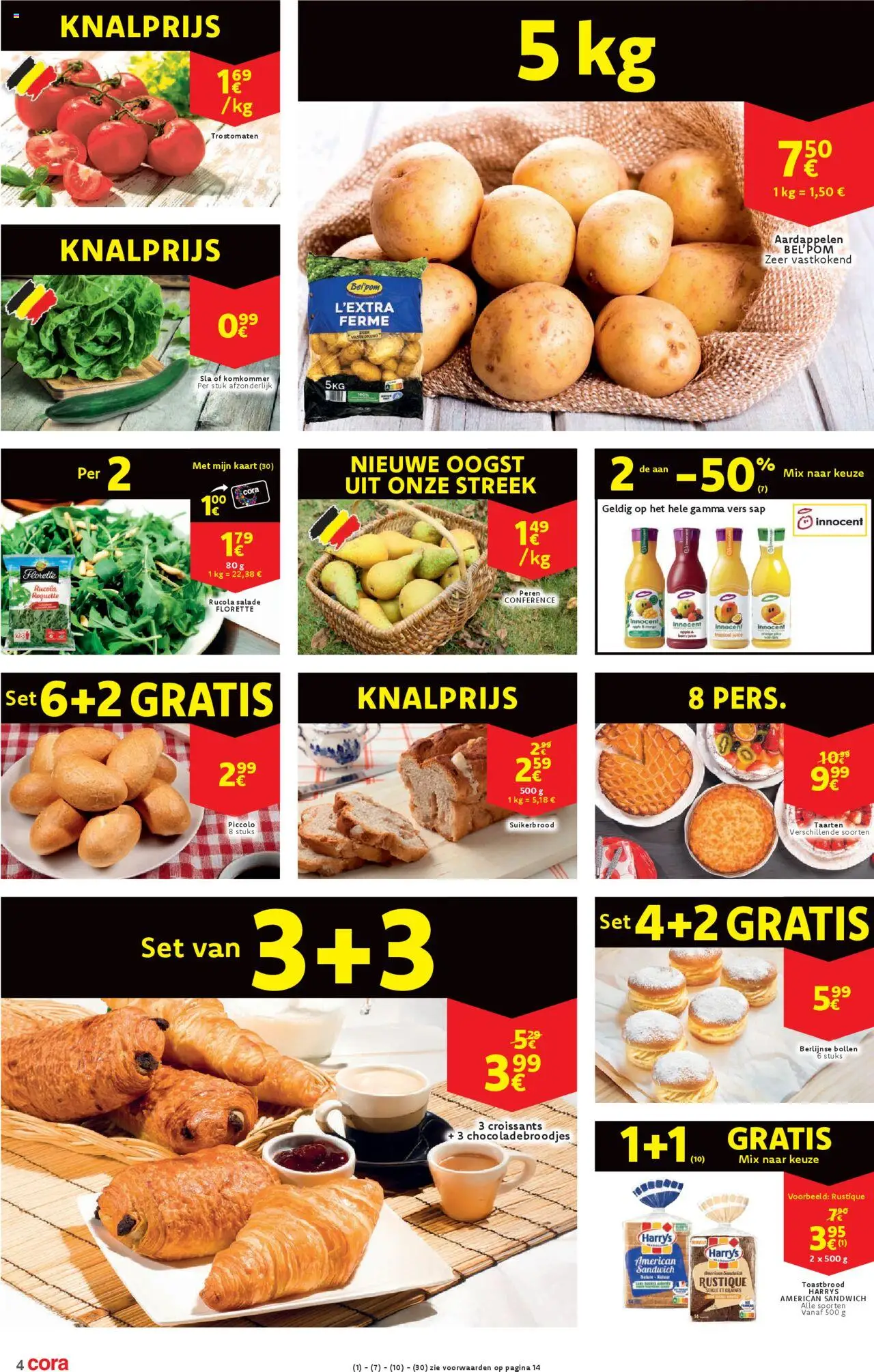 | Pagina: 4 | Producten: Sandwich, Salade, Sla, Komkommer