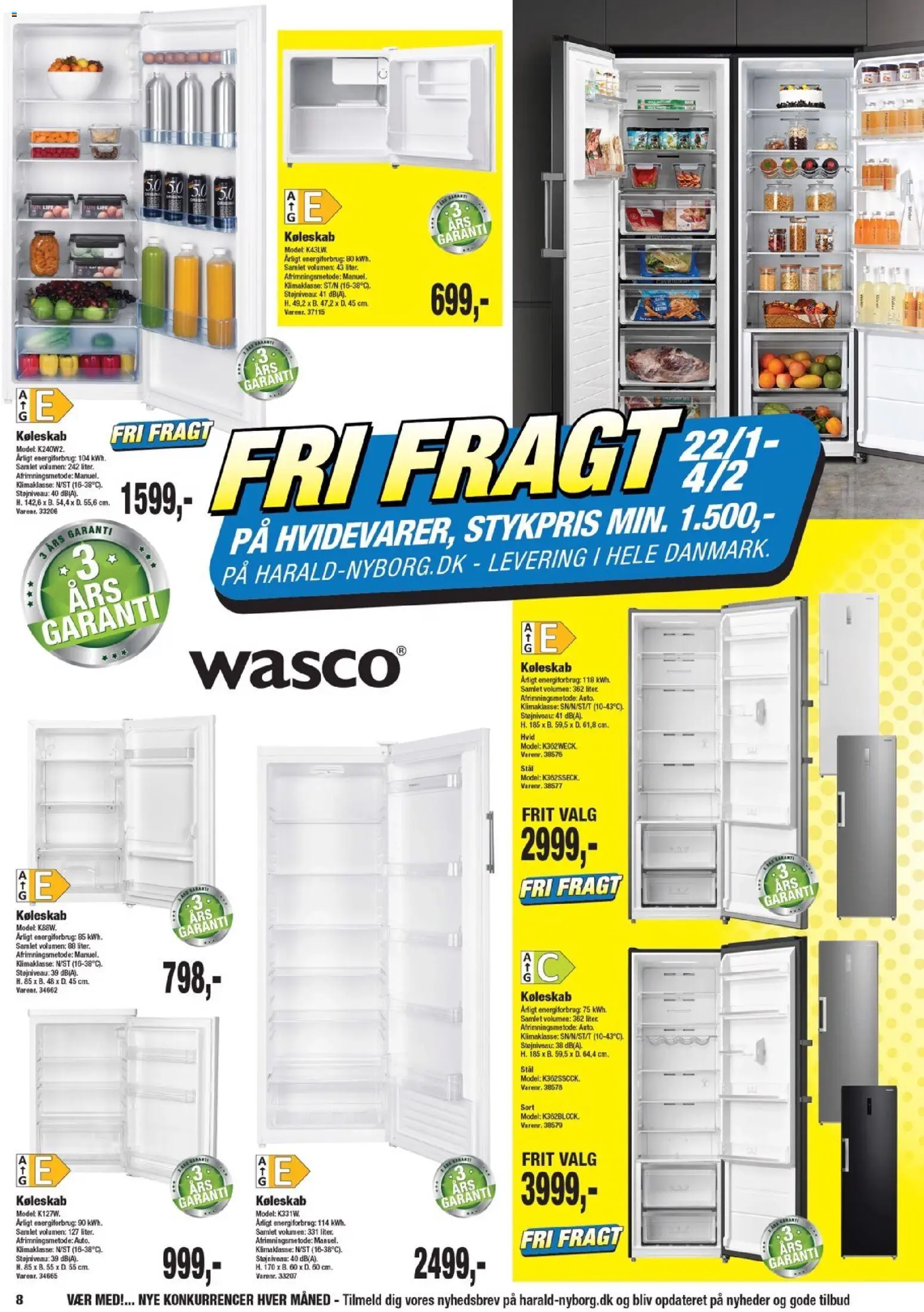 Harald Nyborg tilbudsavis – gyldig fra 22.01.2026 | Side: 8