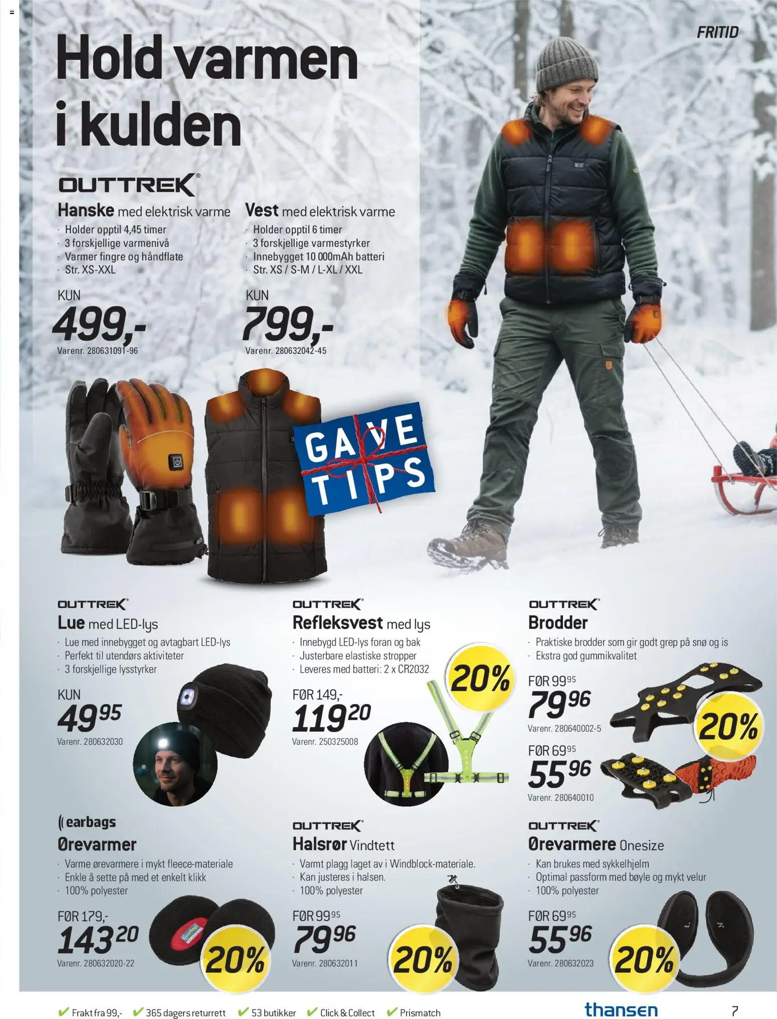 {H1} | Side: 7 | Produkter: Датчик руху, Lue, Lys, Batteri