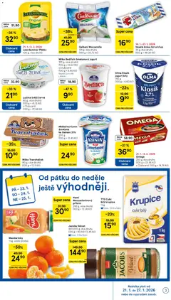Náhled letáku TTD Cukr bílý krupice, 1 kg od 21.01.2026 | Strana: 3