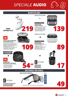 Anteprima del volantino Comet Audio catalogo valido a partire dal 20.02.2026 | Pagina: 3