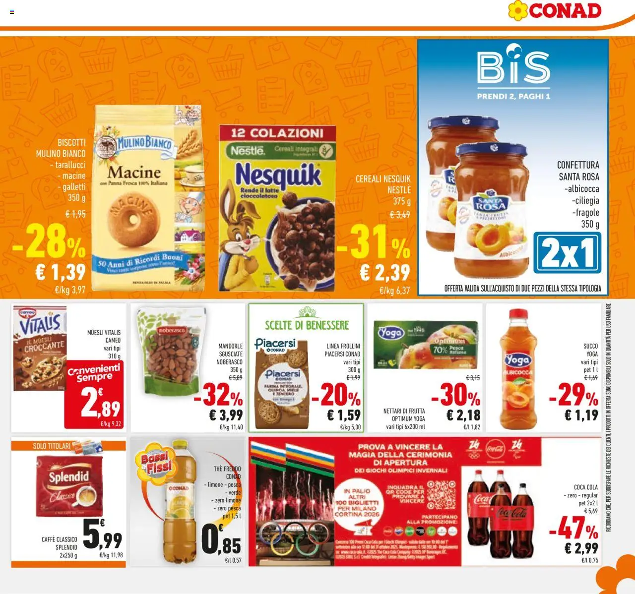 Volantino Conad del 13.08.2025 | Pagina: 17 | Prodotti: Succo, Fragole, Pesca, Miele