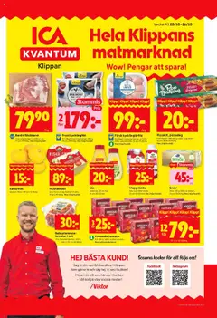ICA Kvantum - Klippan - Förhandsvisning av reklamblad från butik ICA Kvantum aktuell från 20.10.2025
