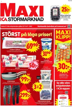 ICA Maxi - Burlöv - Förhandsvisning av reklamblad från butik ICA Maxi aktuell från 08.09.2025
