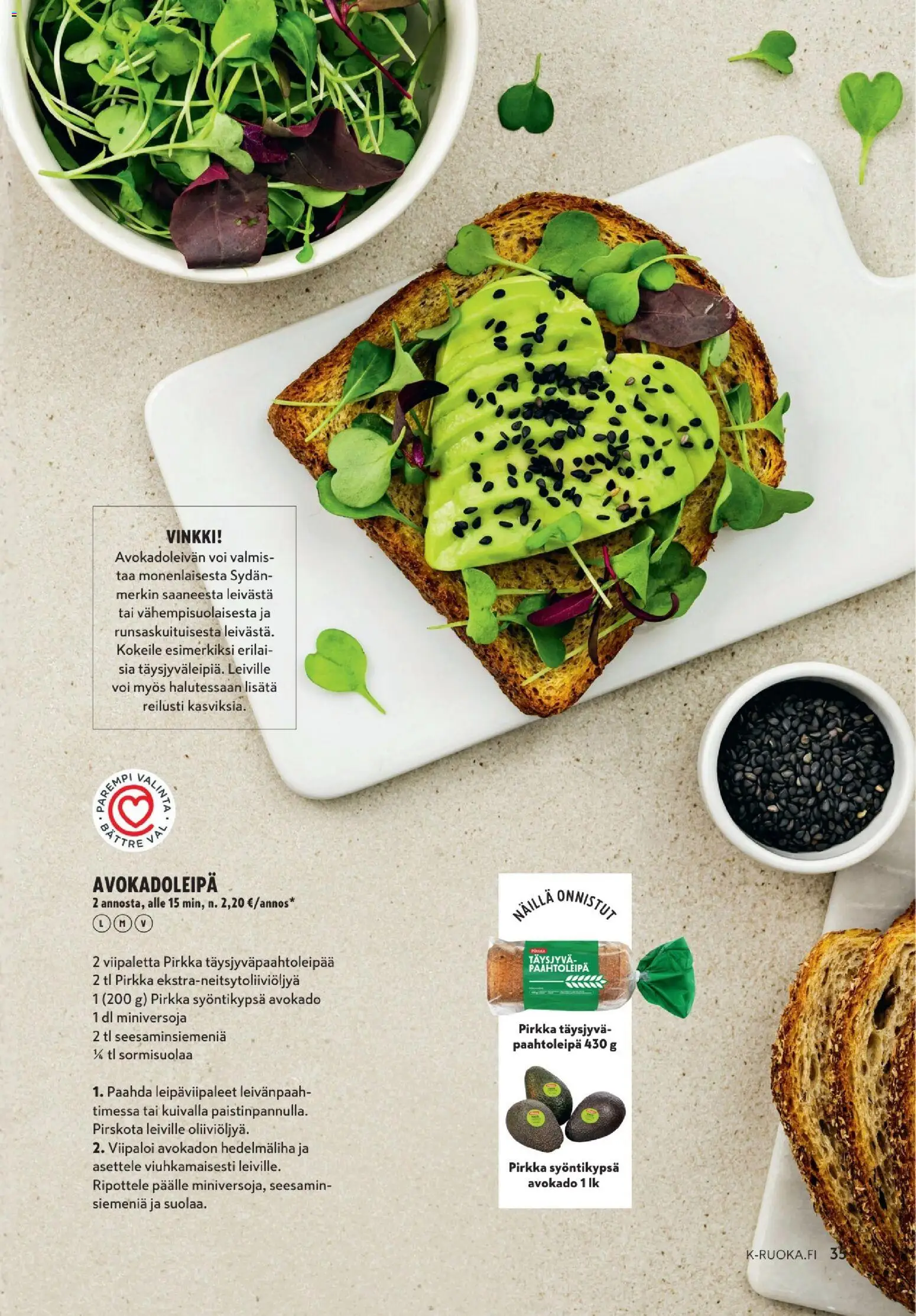 K-Market - K-Ruoka – voimassa 04.02.2026 alkaen | Sivu: 35