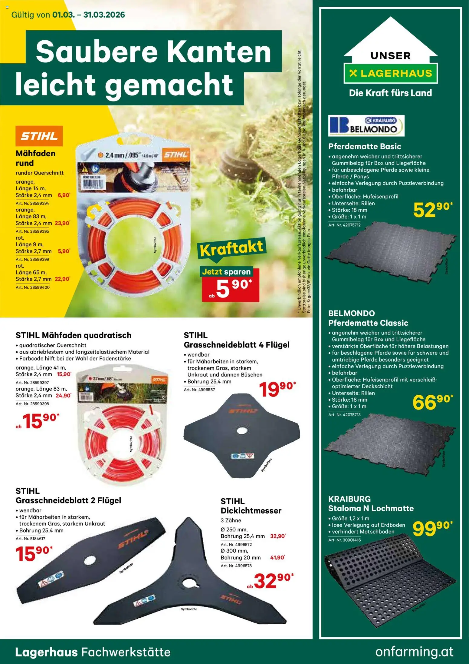 Lagerhaus Flugblatt gültig ab 01.03.2026 | Seite: 1
