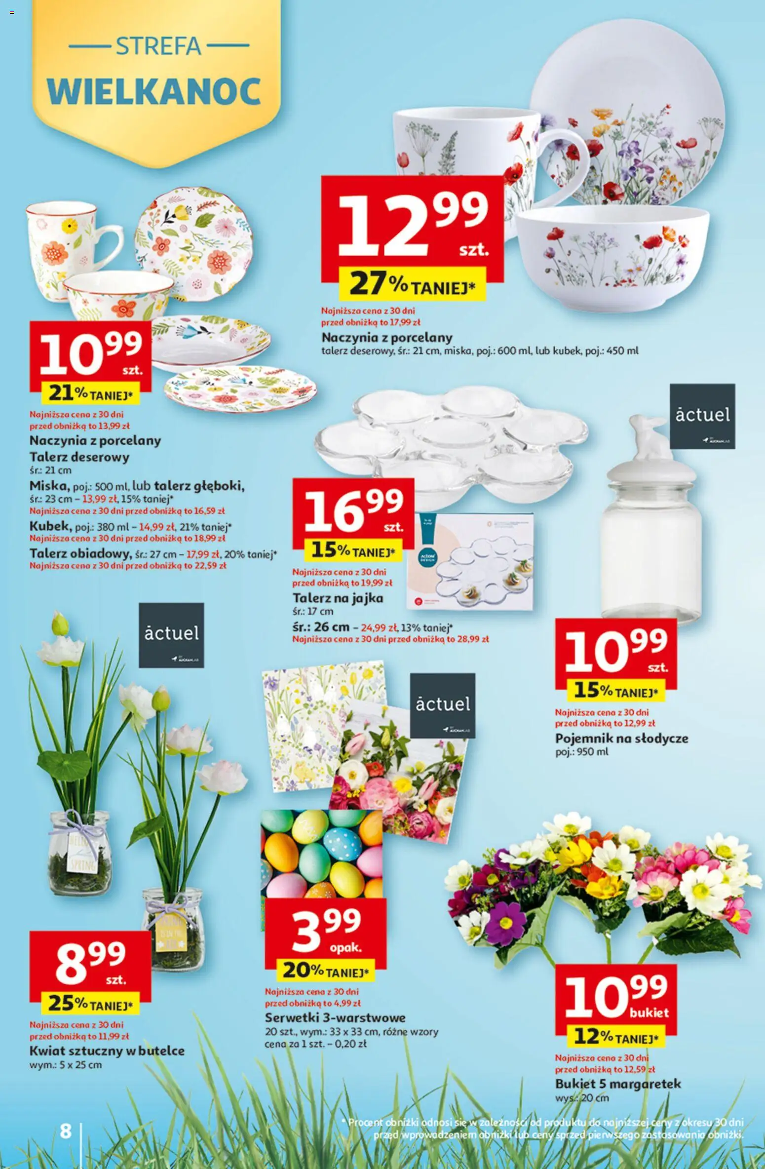 Auchan gazetka - 30 Lat Hipermarket od 19.03.2026 | Strona: 8 | Produkty: Słodycze, Jajka