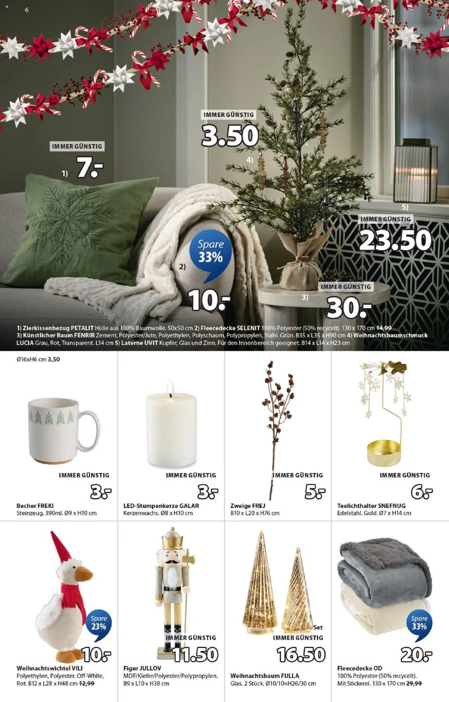 JYSK  Angebote gültig ab 05.11.2025 | Seite: 6 | Produkte: Hülle