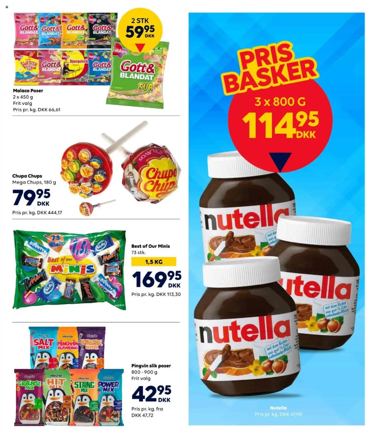 Bordershop tilbudsavis – gyldig fra 01.10.2025 | Side: 6 | Produkter: Slik, Salt, Nutella