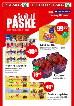 Forhåndsvisning av Spar kundeavis gyldig fra 23.03.2026