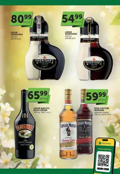 Pogląd oferty "Groszek gazetka - Oferta alkoholowa" - ważna od 02.04.2026 | Strona: 4 | Produkty: Baileys, Captain Morgan, Rum, Finish