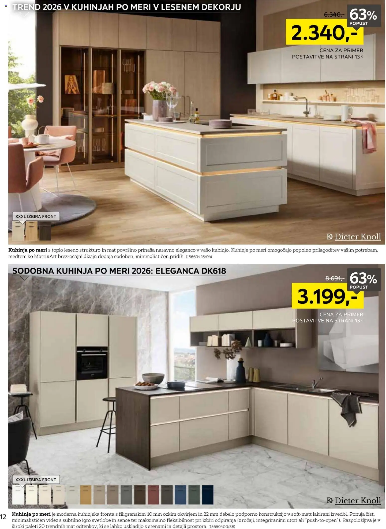 Novi XXXL Lesnina katalog ponudbe – veljaven od 17.02.2026 | Stran: 12 | Izdelki: Kuhinja