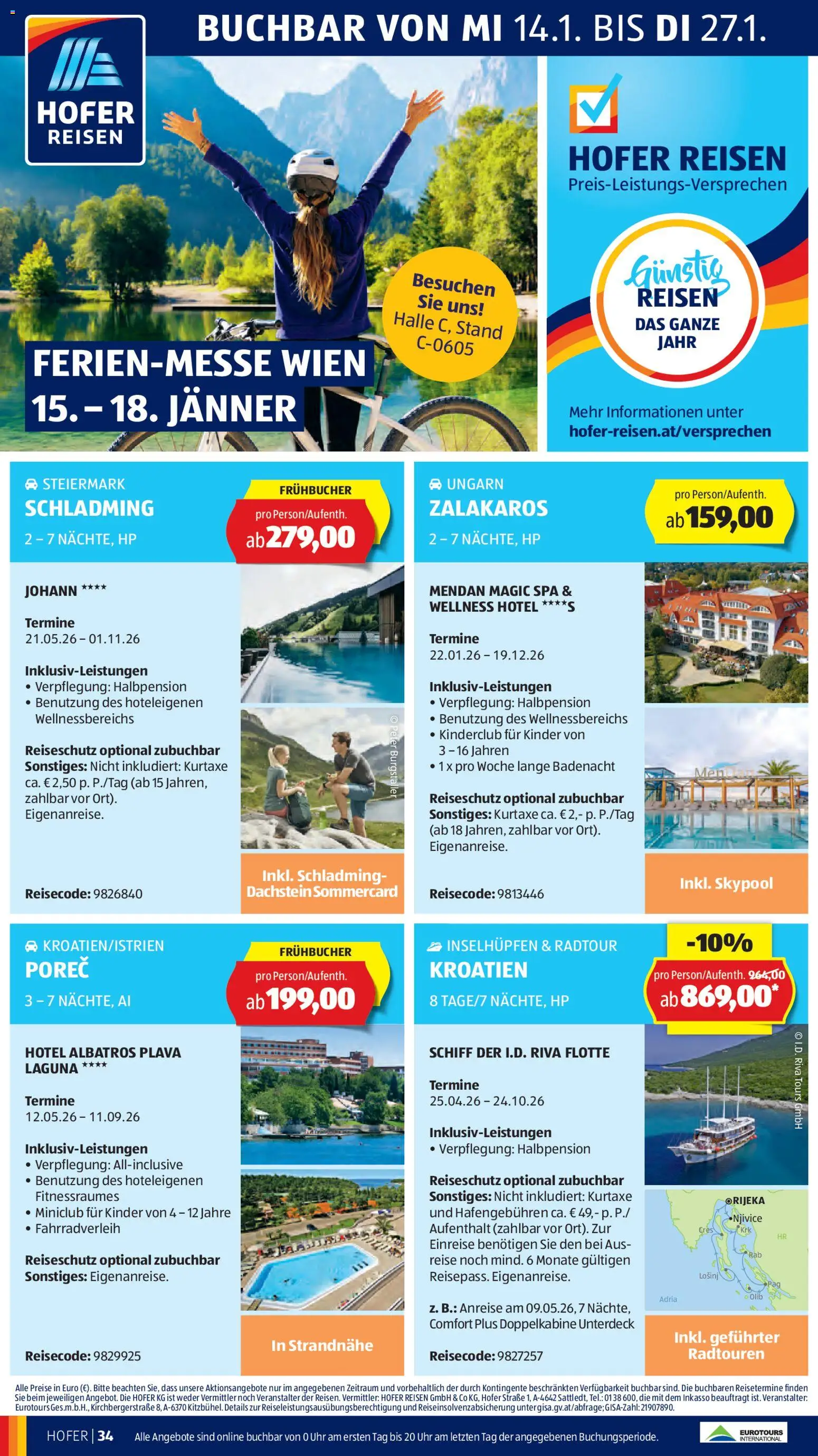 Hofer Flugblatt gültig ab 14.01.2026 | Seite: 38 | Produkte: Uhr