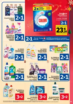 Vista previa Carrefour folleto válido desde el 12.12.2025 | Página: 65 | Productos: Polvo, Detergente, Pasta, Té