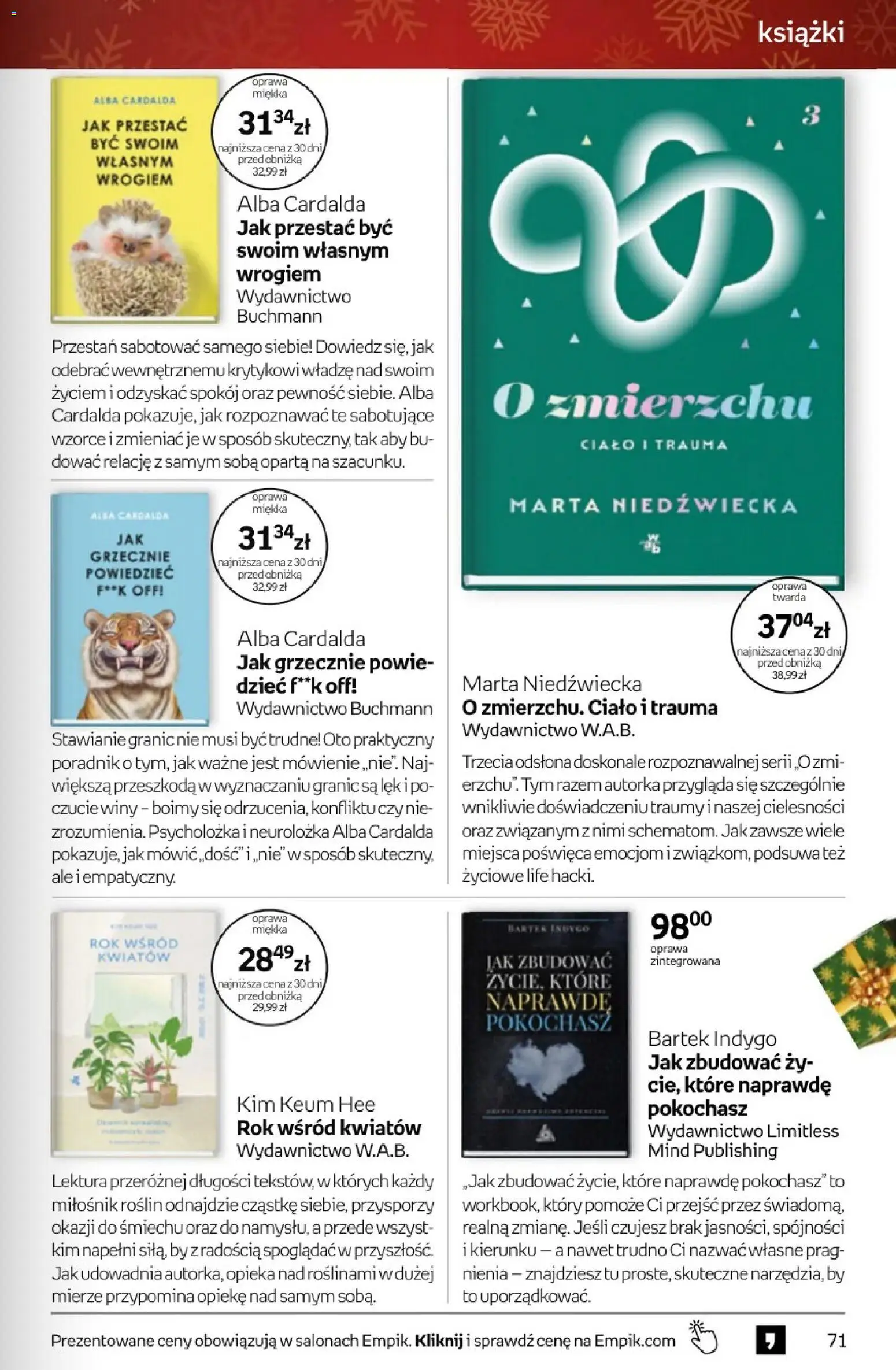 Empik promocje - Tom kultury Książki od 10.12.2025 | Strona: 71 | Produkty: Książki