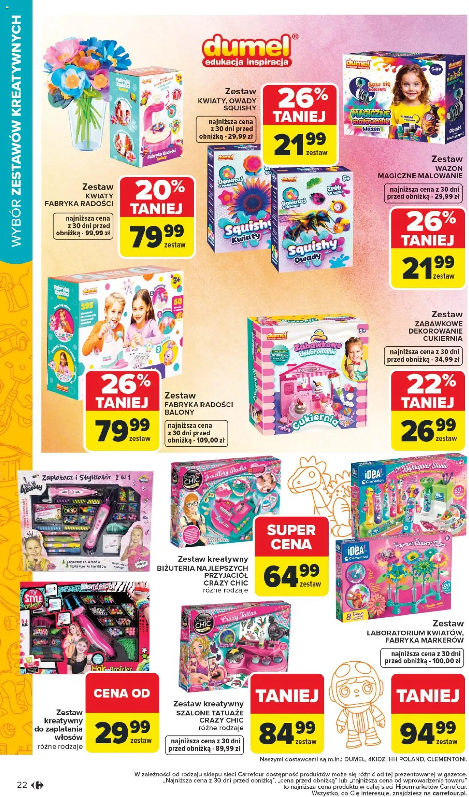 Carrefour Gazetka - Łap super okazje od 02.02.2026 | Strona: 22 | Produkty: Wazon, Kwiaty