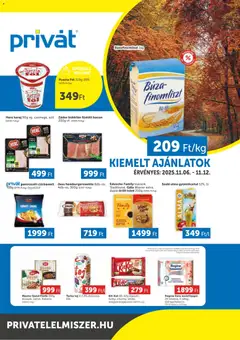 PRIVÁT Akciós újság - amely érvényes a következő dátumtól: 06.11.2025