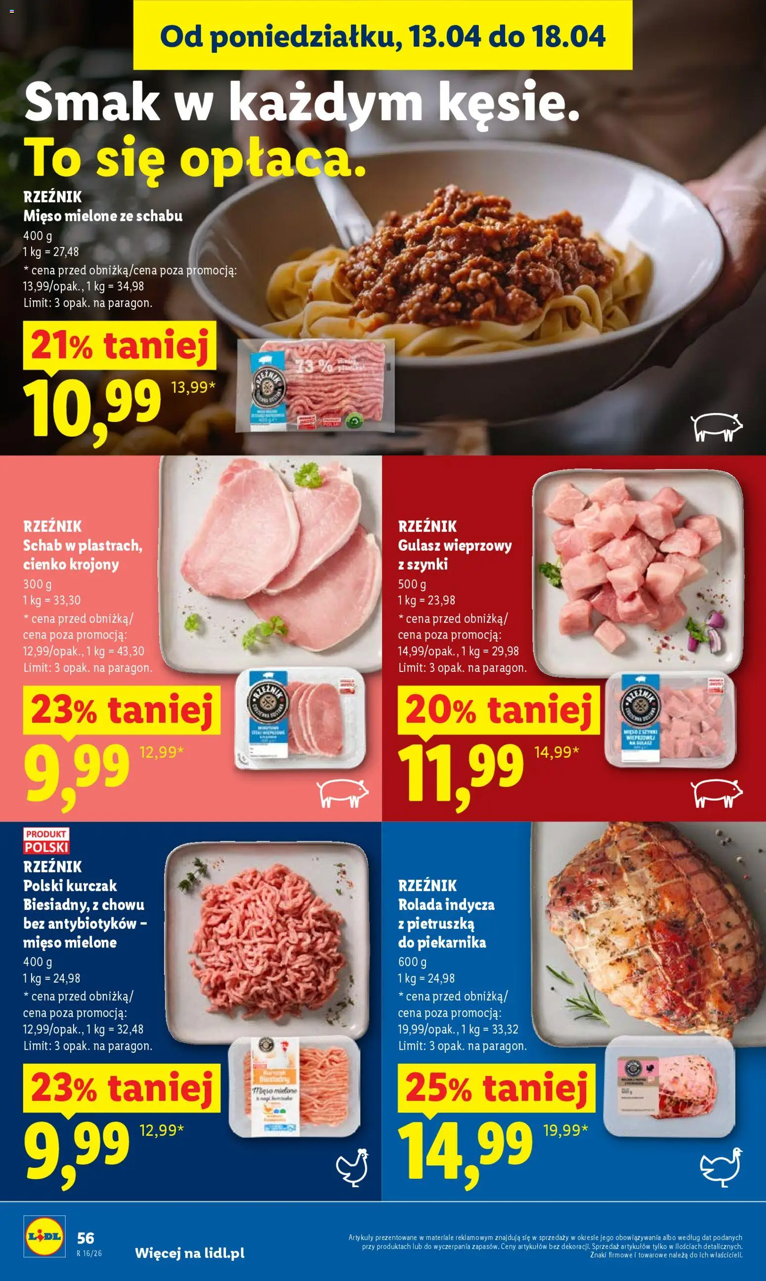 Lidl Polsko leták od 16.04.2026 | Strana: 56