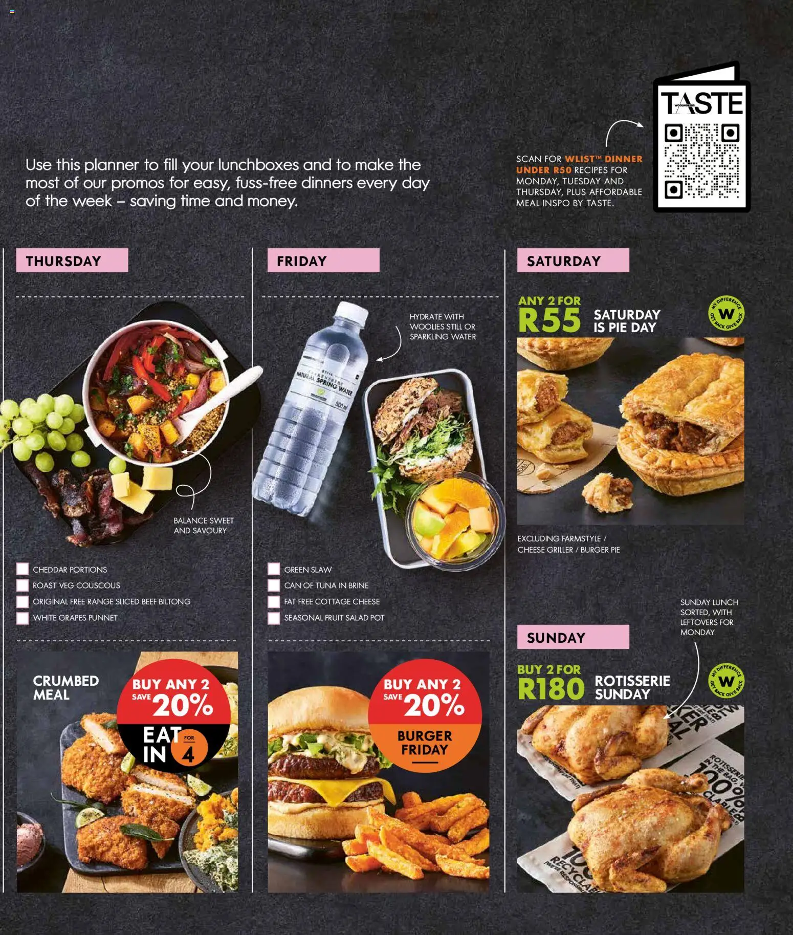 New Woolworths catalogue – valid from 26.01.2026 | Page: 7 | Products: Tuna, Cottage cheese, Salad, Fruit