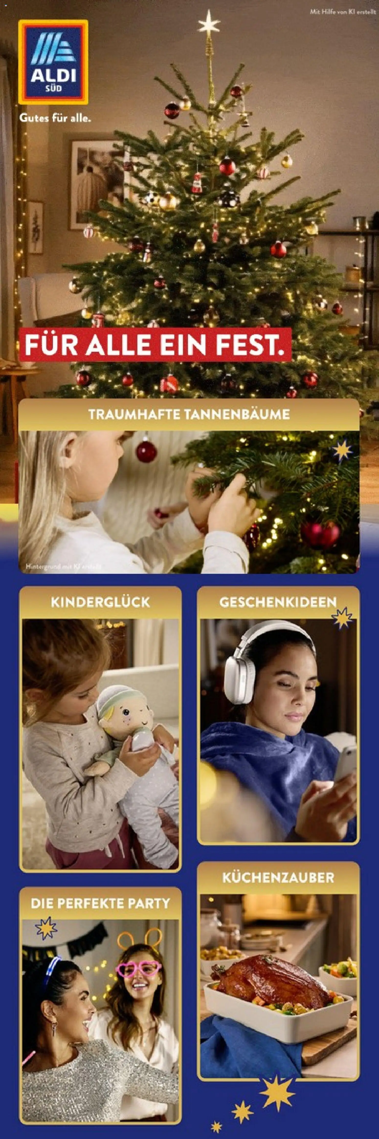 Aldi Süd - Weihnachtsbroschüre Dezember 2025 – gültig ab 01.12.2025 | Seite: 1