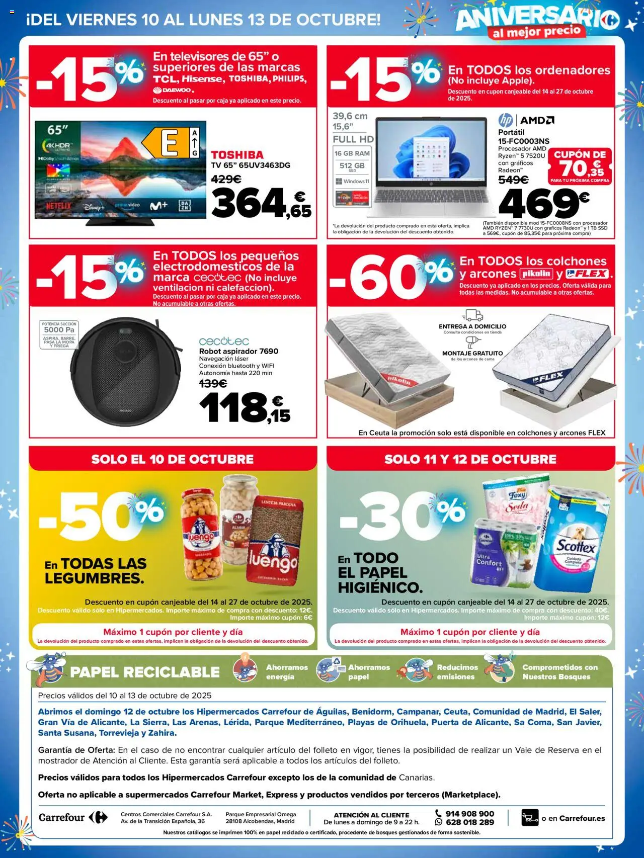 Carrefour - Preco imbatible │ válido desde el 10.10.2025 | Página: 4 | Productos: Video, Robot, Navegación, Caja