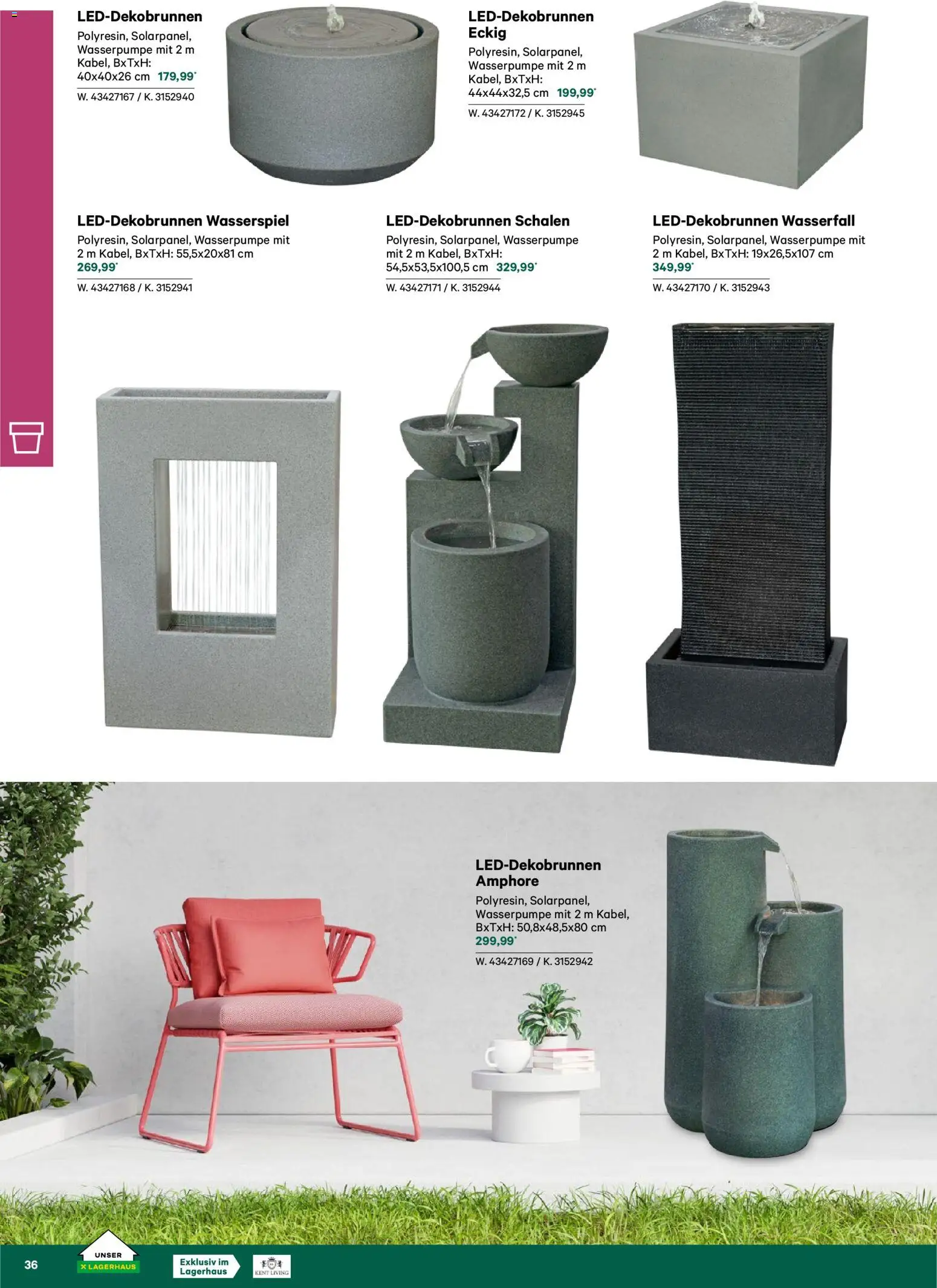 Lagerhaus  Garten und Freizeit Katalog 2026 gültig ab 22.02.2026 | Seite: 36