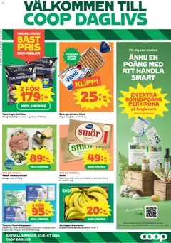 Coop Daglivs - erbjudanden - Förhandsvisning av reklamblad från butik Coop Daglivs aktuell från 23.02.2026