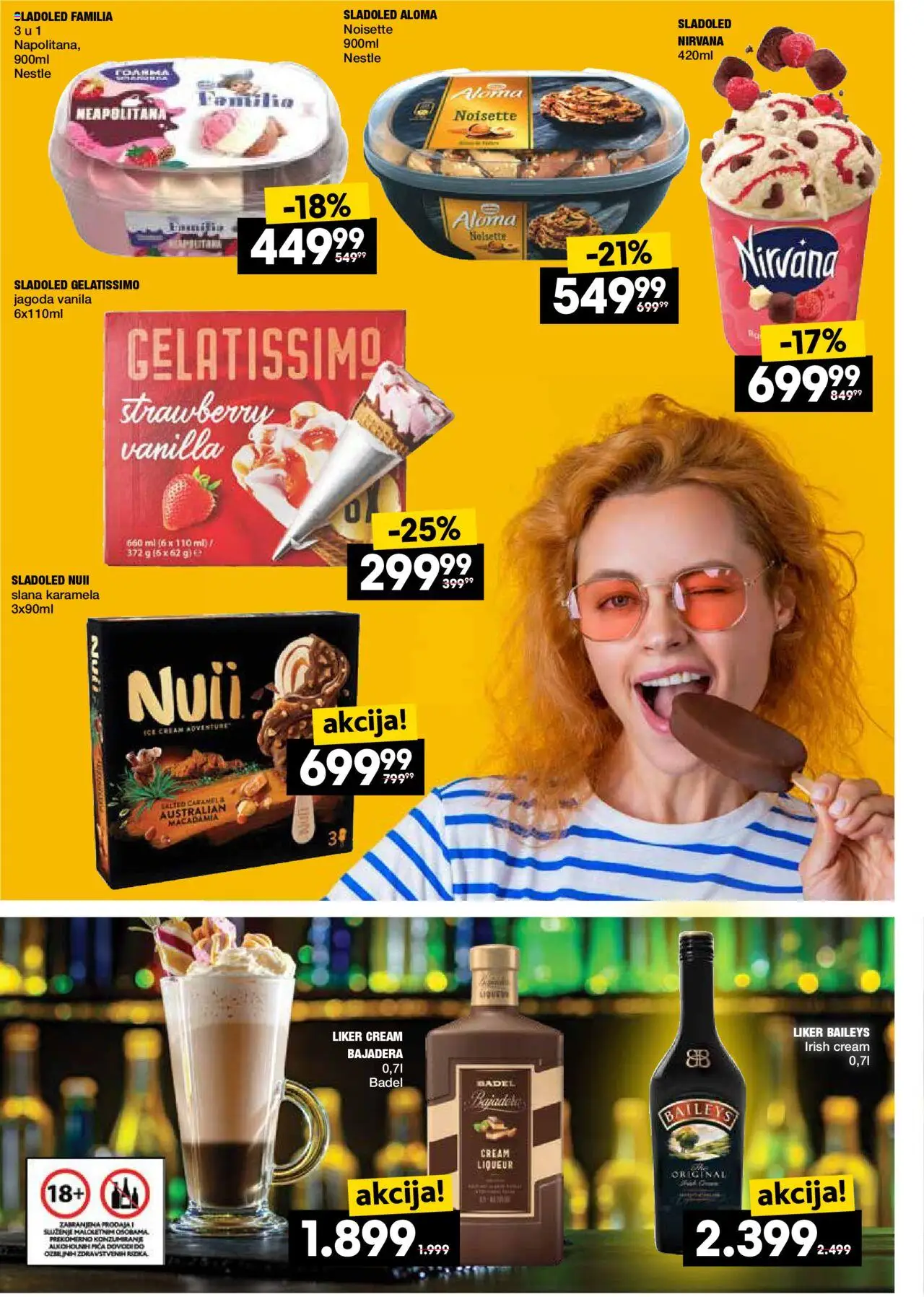 Idea katalog - važi od 05.06.2025 | Strana: 35 | Proizvode: Liker, Sladoled, Jagoda, Baileys