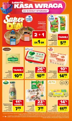 Carrefour Gazetka od 15.09.2025 | Strona: 20 | Produkty: Osełka, Optima cardio, Margaryna, Jaja