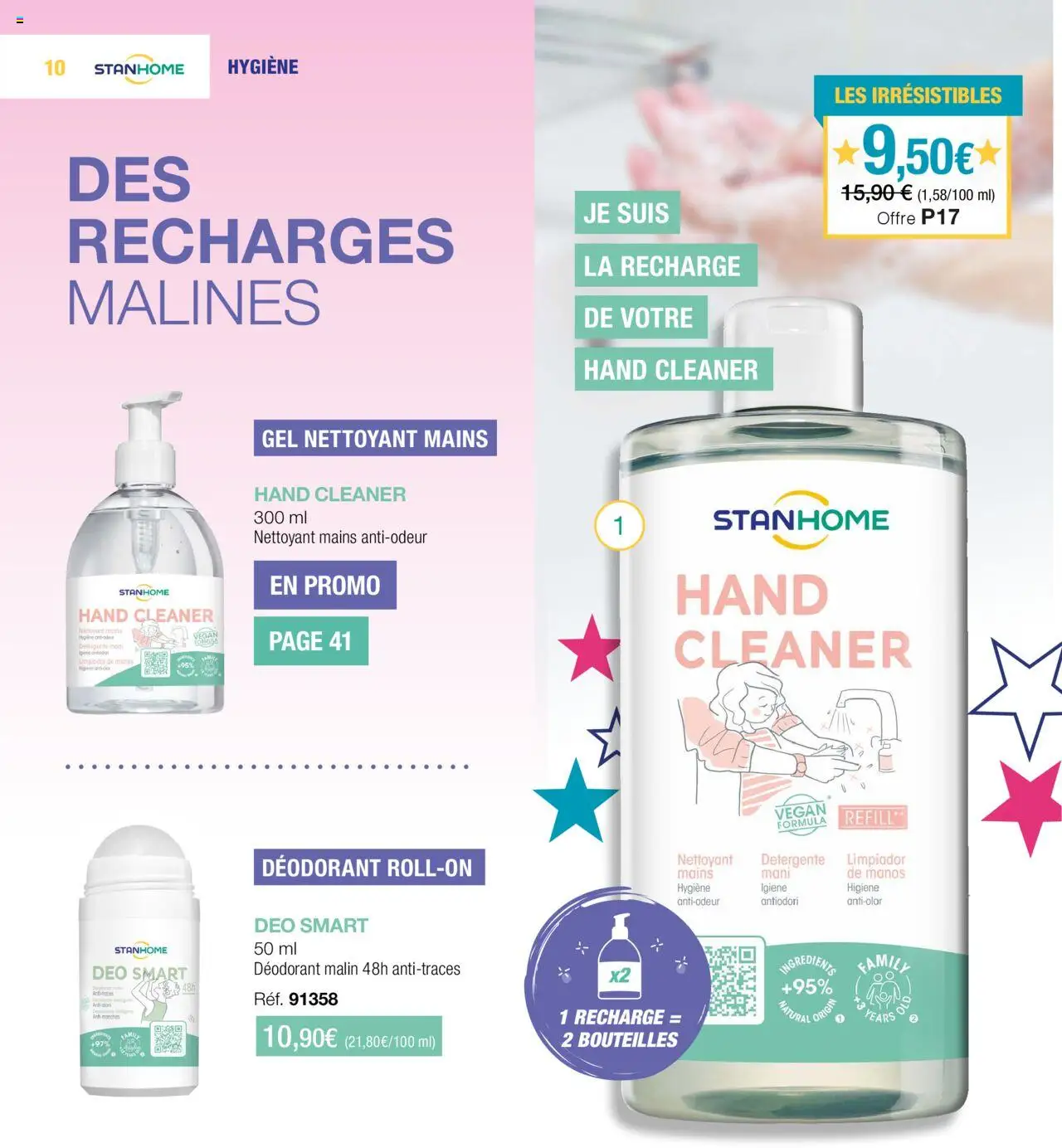  | Page: 10 | Produits: Gel nettoyant, Déodorant