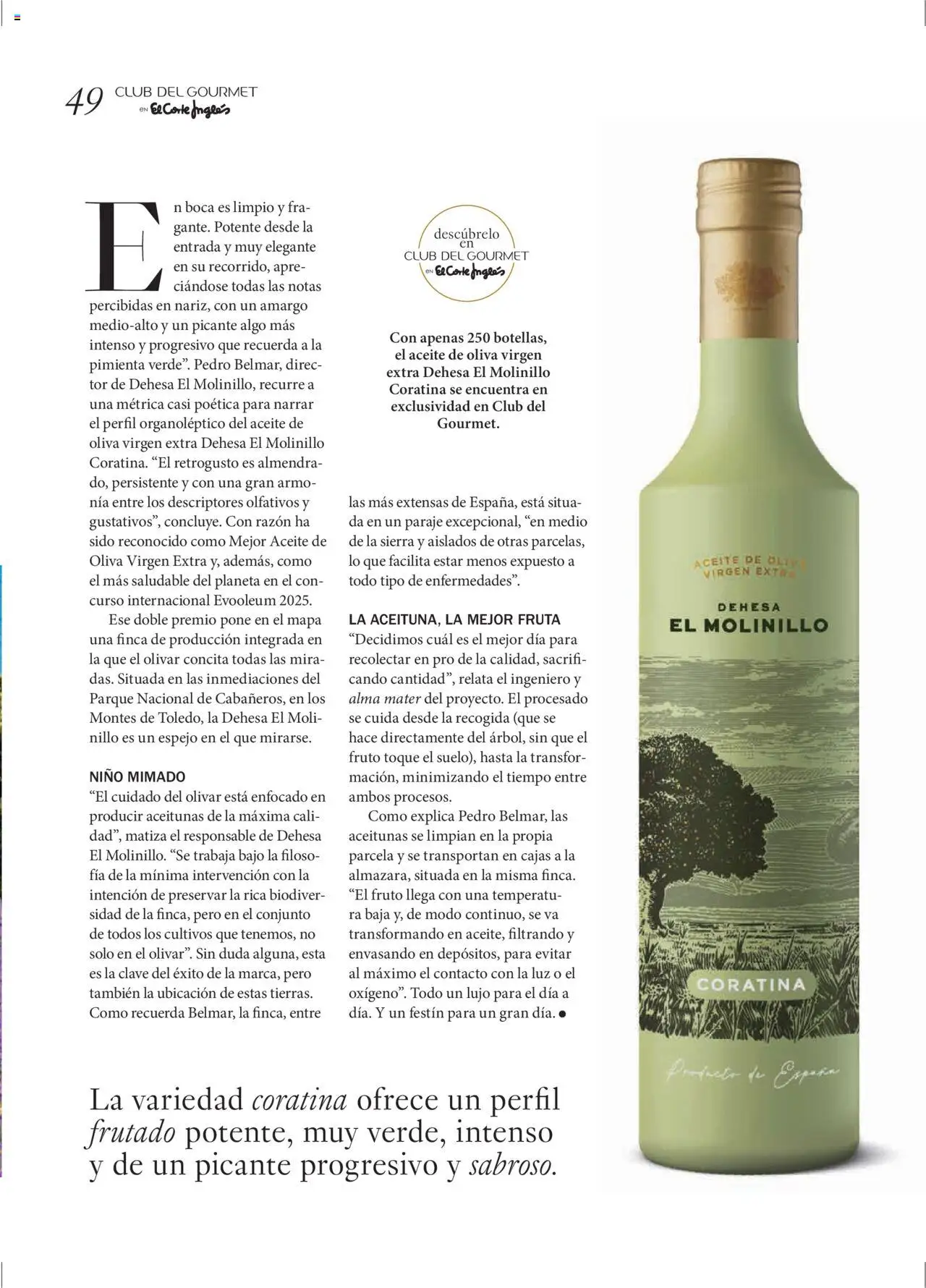 El Corte Inglés ofertas │ válido desde el 01.04.2025 | Página: 49 | Productos: Aceite, Aceite de oliva, Espejo
