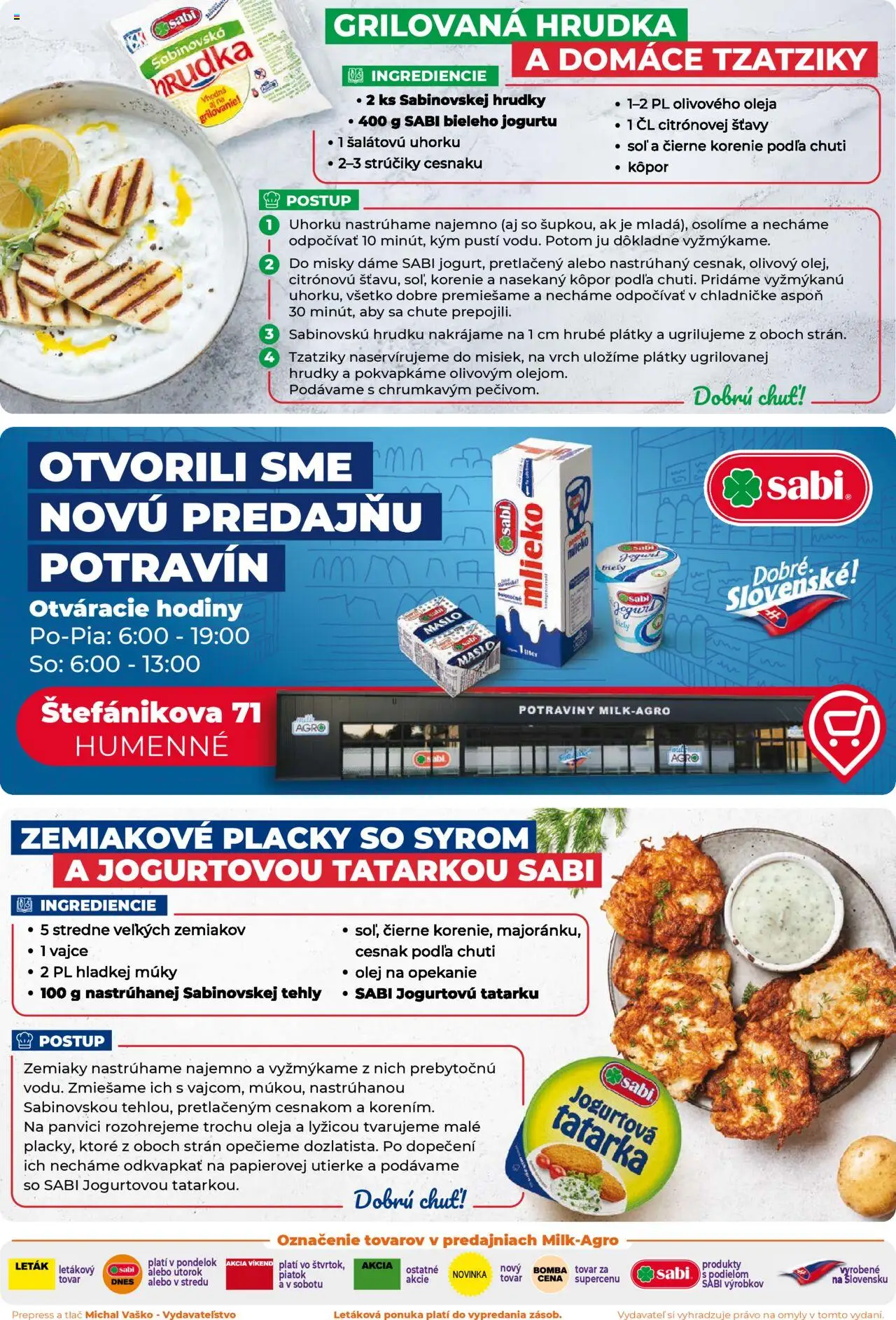 Milk Agro leták │ platný od 30.07.2025 | Strana: 2 | Produkty: Hodiny, Čierne korenie, Cesnak, Korenie