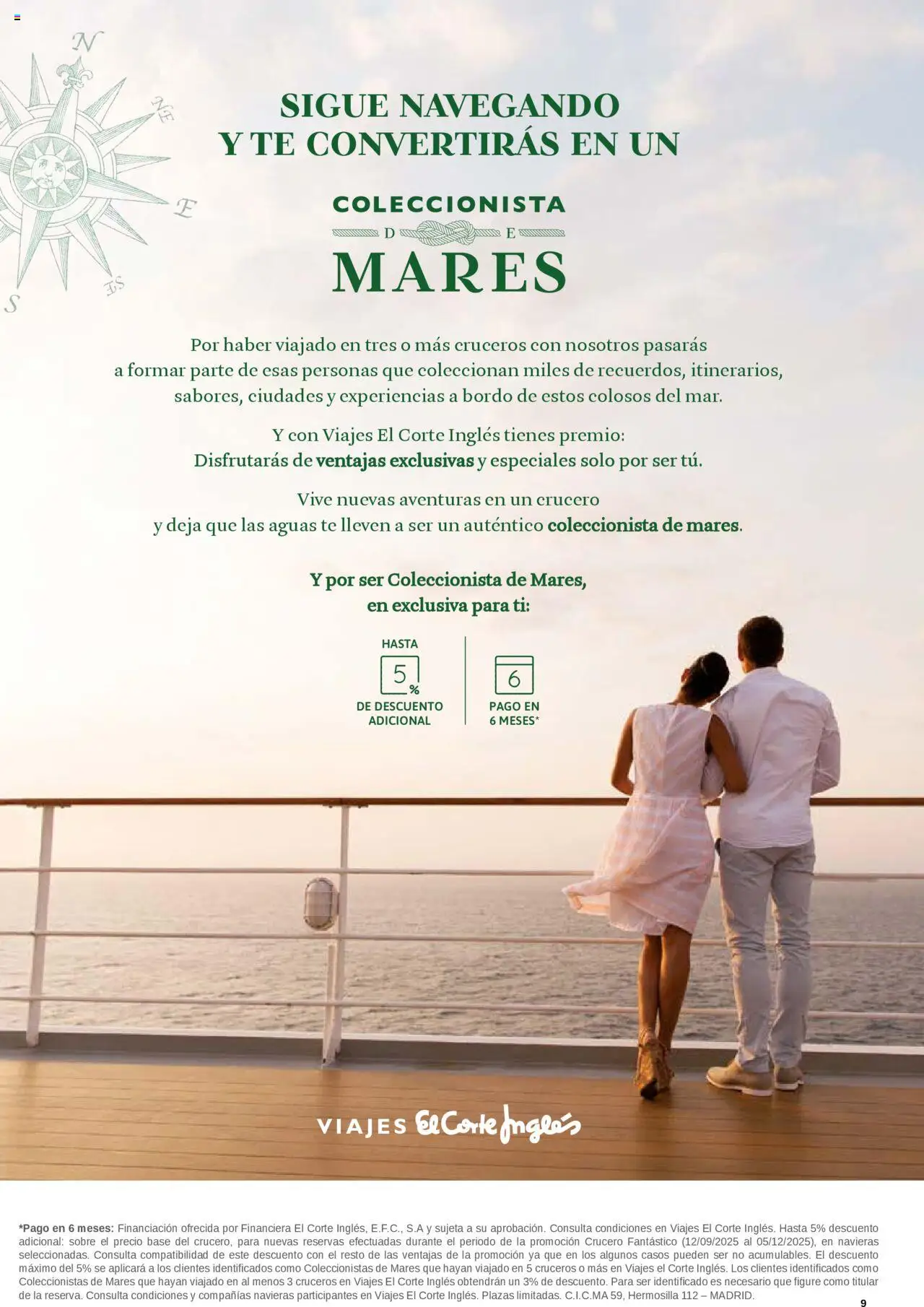 Viajes El Corte Inglés - Crucero Fantástico │ válido desde el 16.09.2025 | Página: 9 | Productos: Té