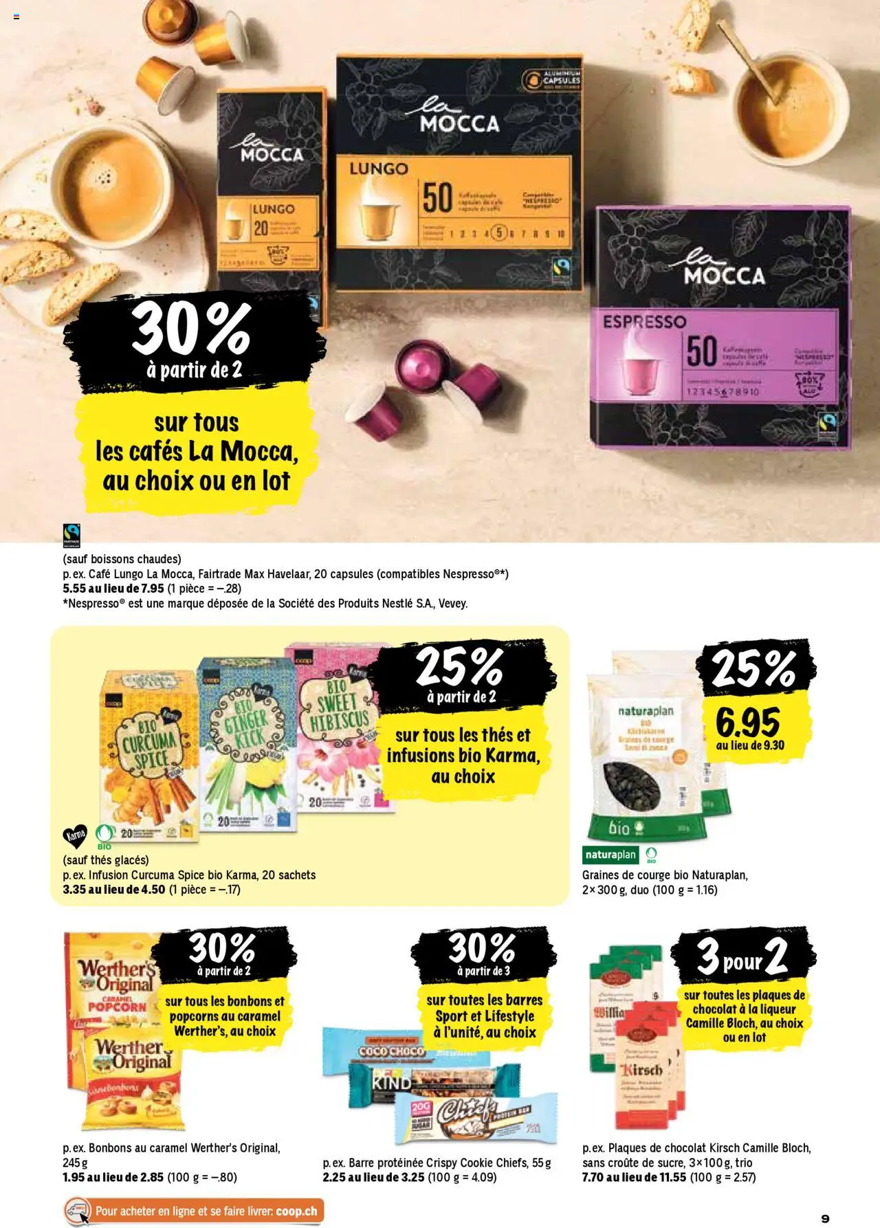 Coop - Les actions de la semaine – gültig ab 25.09.2025 | Seite: 9