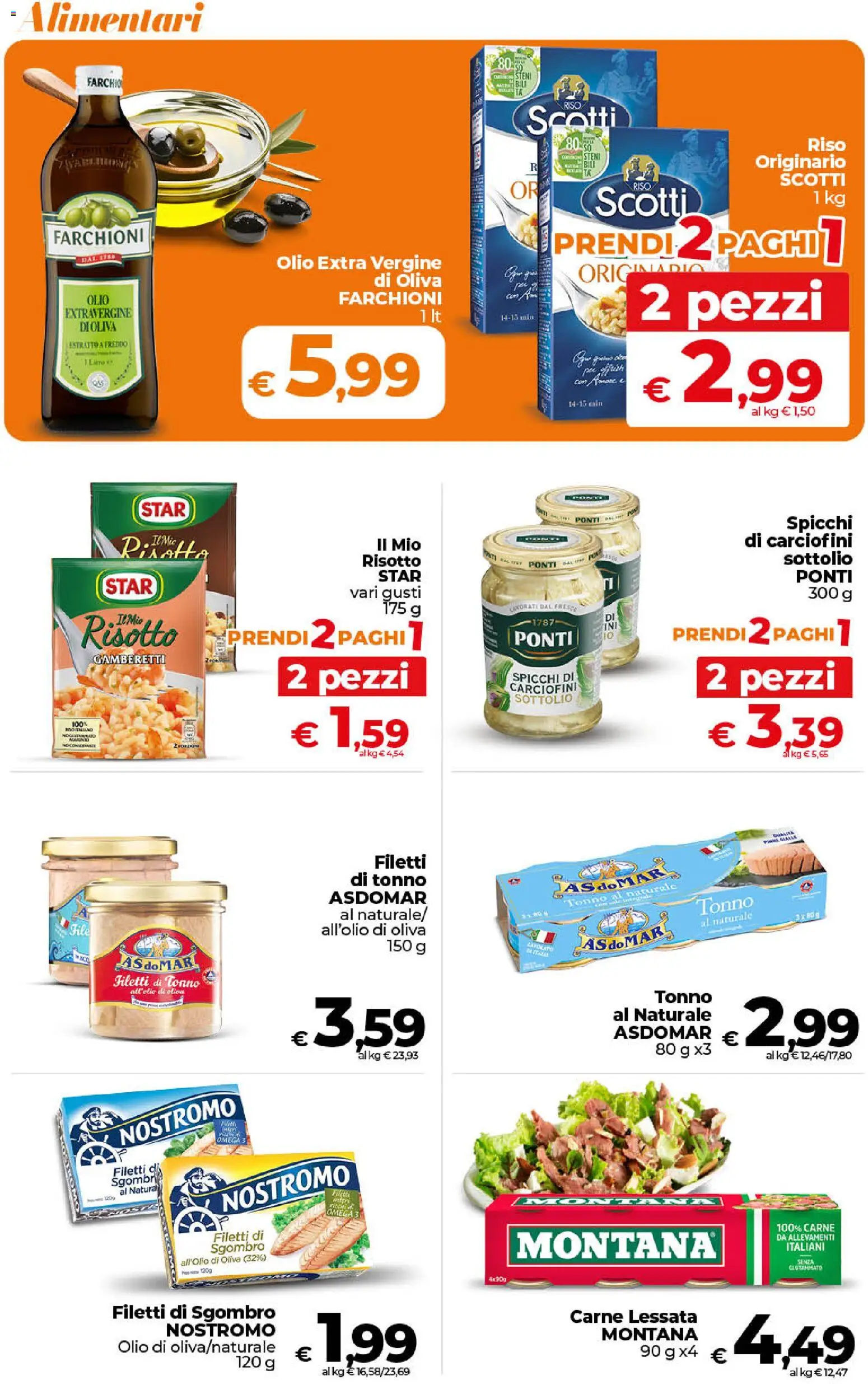 Volantino Ipercoop del 24.02.2026 | Pagina: 32 | Prodotti: Riso, Tonno, Olio extra vergine, Gamberetti