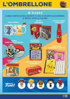 Volantino Euronics del 01.07.2025 | Pagina: 17 | Prodotti: Astuccio, Penne, Bottiglia