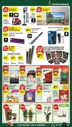 Pré-visualização Pingo Doce folheto válido de 16.12.2025 | Página: 65 | Produtos: Jogos, Máquina de barbear, Aspirador, Alisador