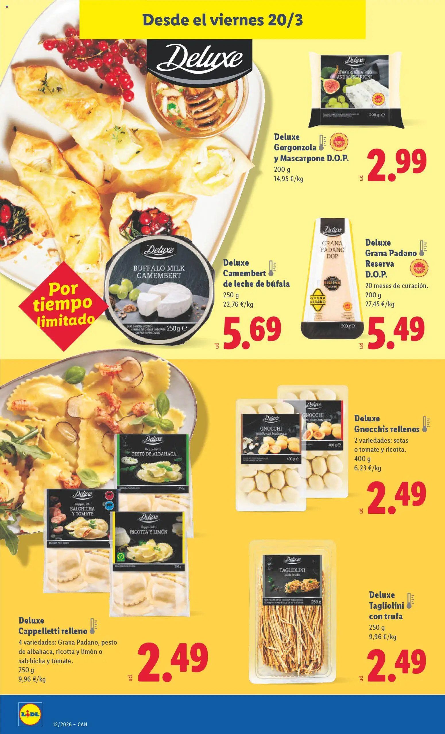 Lidl folleto │ válido desde el 16.03.2026 | Página: 38 | Productos: Leche
