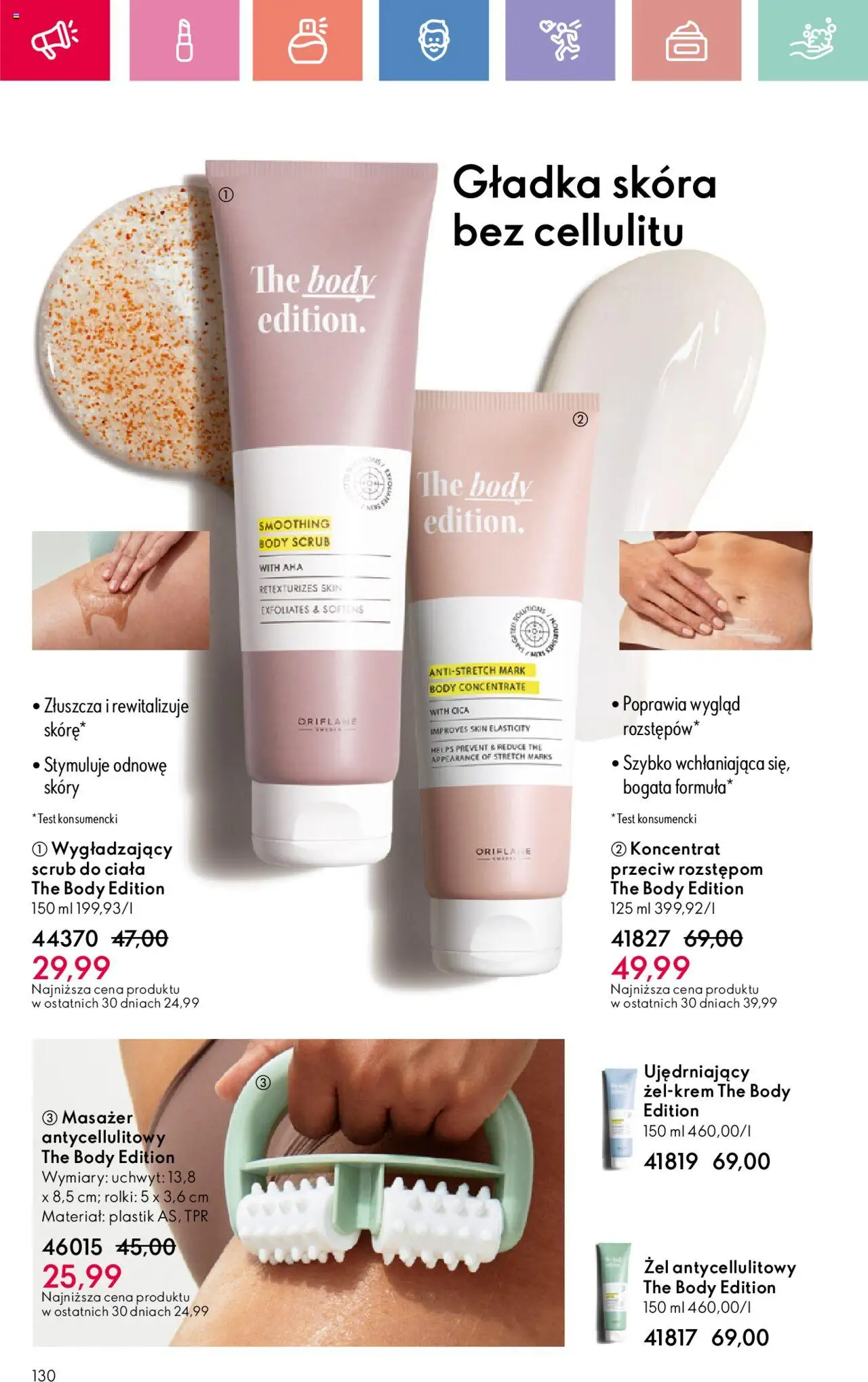 Oriflame Katalog 11 2025 od 27.07.2025 | Strona: 130 | Produkty: Rolki, Body