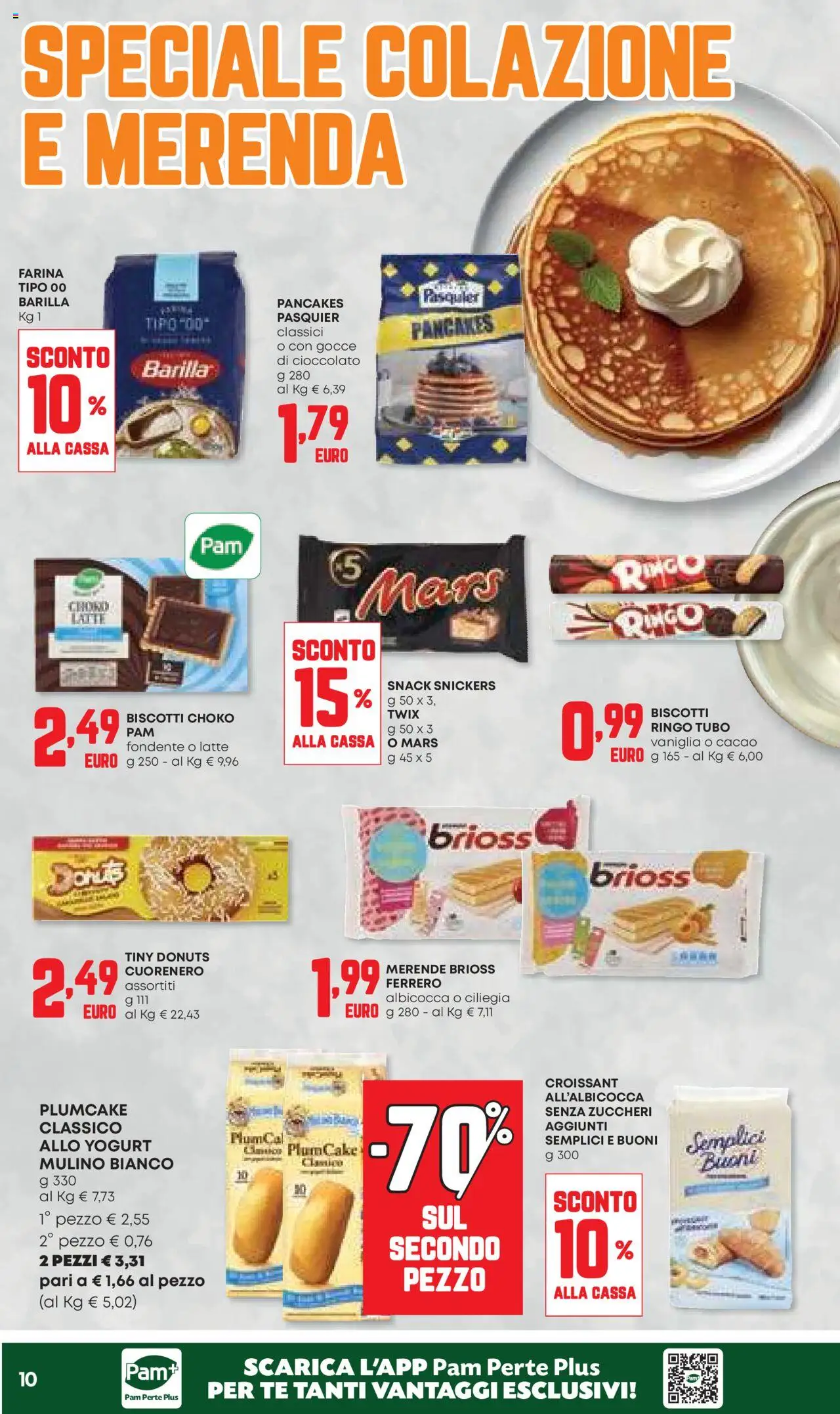 Volantino Panorama del 11.09.2025 | Pagina: 10 | Prodotti: Yogurt, Biscotti, Latte, Farina