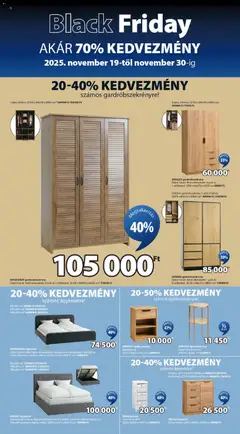 JYSK Black Friday - amely érvényes a következő dátumtól: 19.11.2025 | Oldal: 8