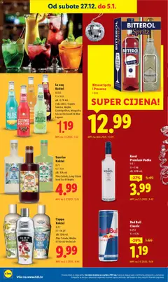 Red Bull Classic, 0.25 l - Pregled kataloga iz trgovine Lidl, vrijedi od 27.12.2025 | Stranica: 18