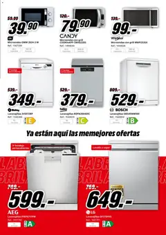 Vista previa Media Markt folleto válido desde el 23.04.2026 | Página: 15 | Productos: Lavavajillas, Bandeja
