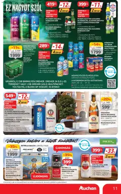 Auchan akciós ujság - amely érvényes a következő dátumtól: 17.07.2025 | Oldal: 11
