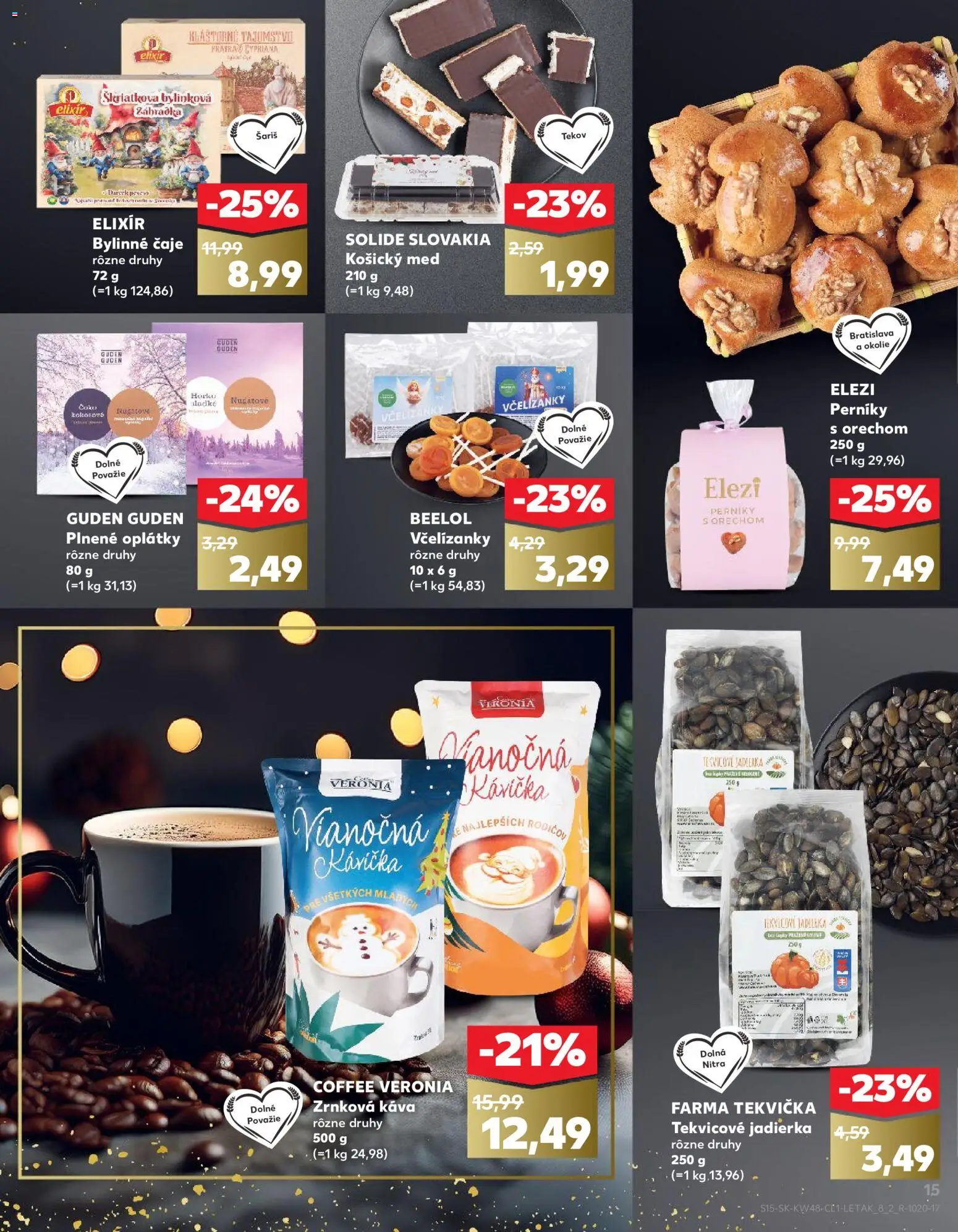 Kaufland SK akciós ujság - amely érvényes a következő dátumtól: 27.11.2025 | Oldal: 15