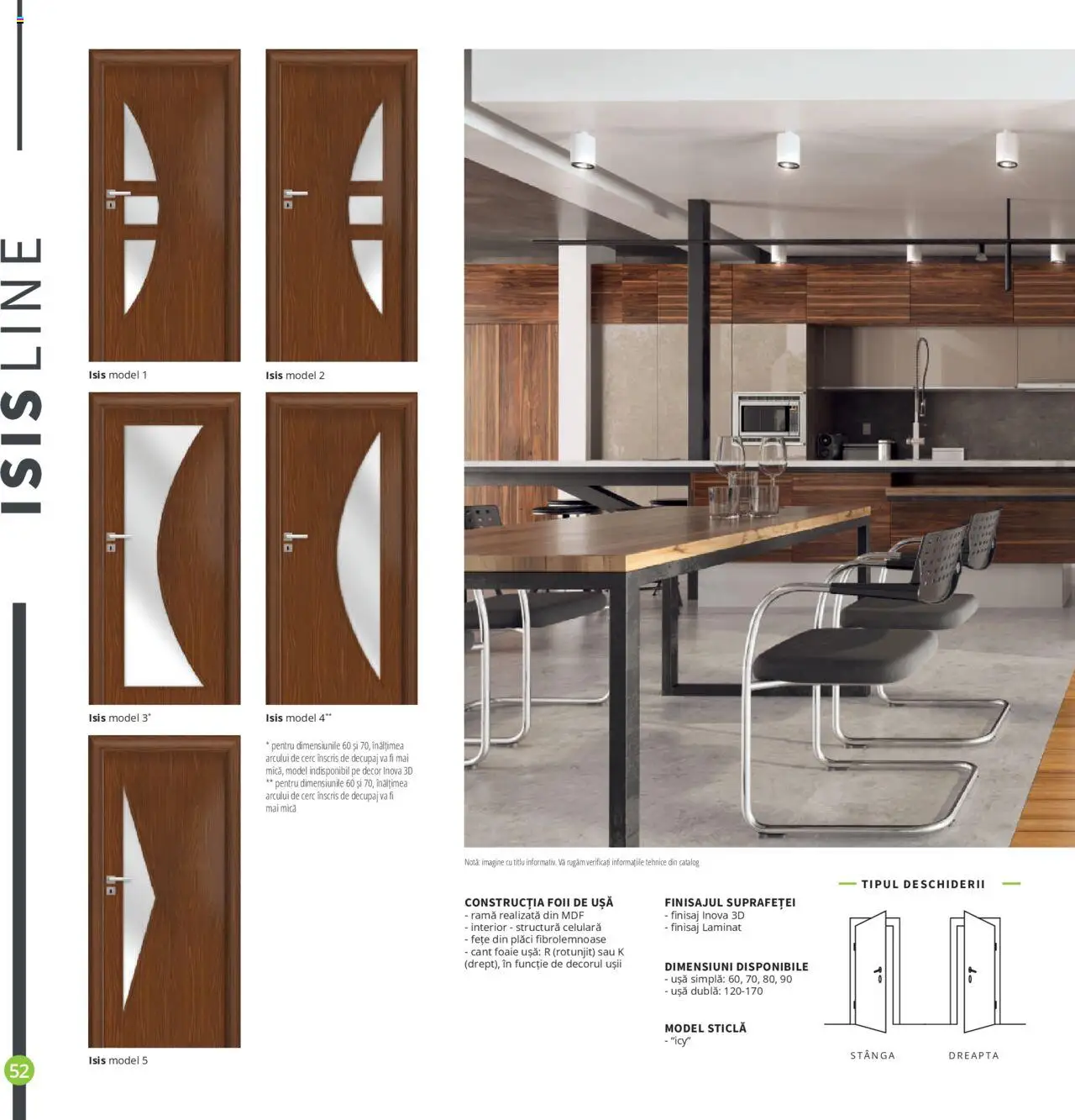 Noul catalog Proges – valabil de la 01.08.2025 | Pagină: 52 | Produse: Ușă