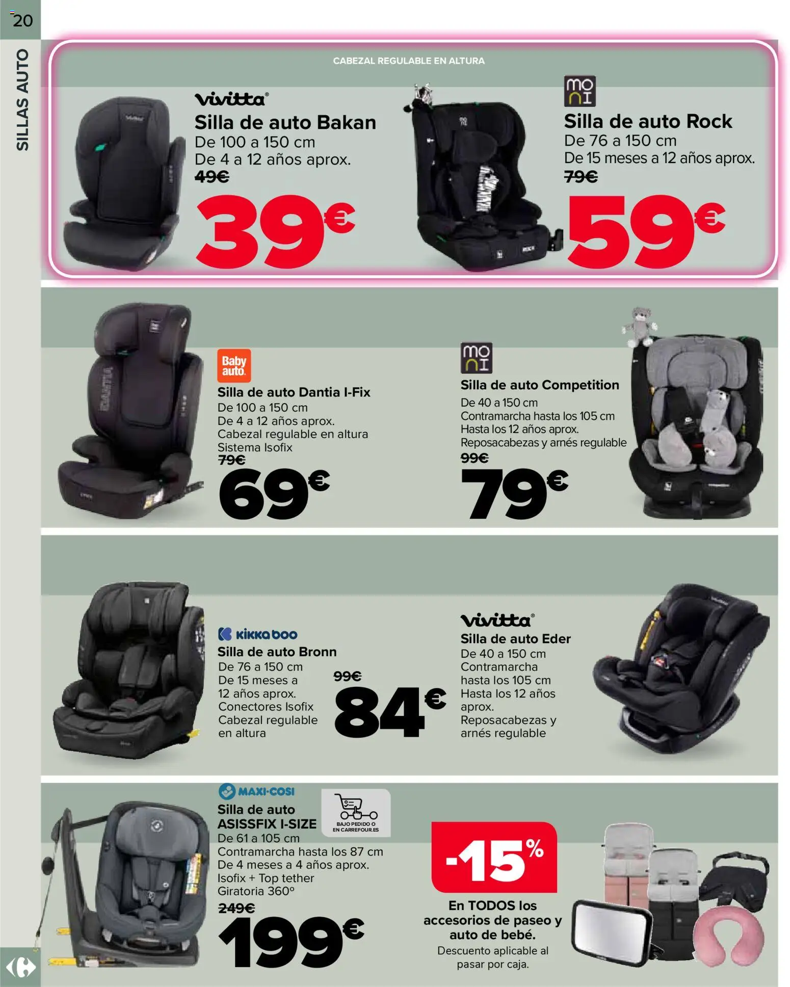 Carrefour Bebé │ válido desde el 25.02.2026 | Página: 20 | Productos: Silla