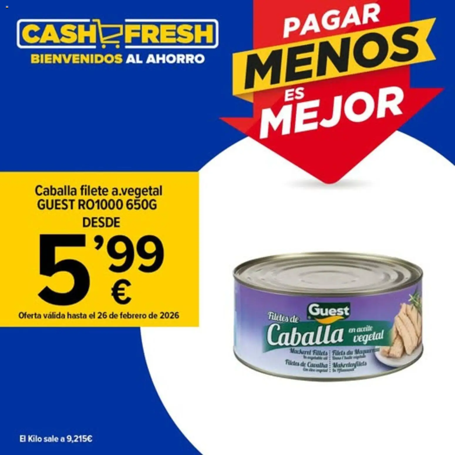 Cash Fresh folleto │ válido desde el 09.02.2026 | Página: 3