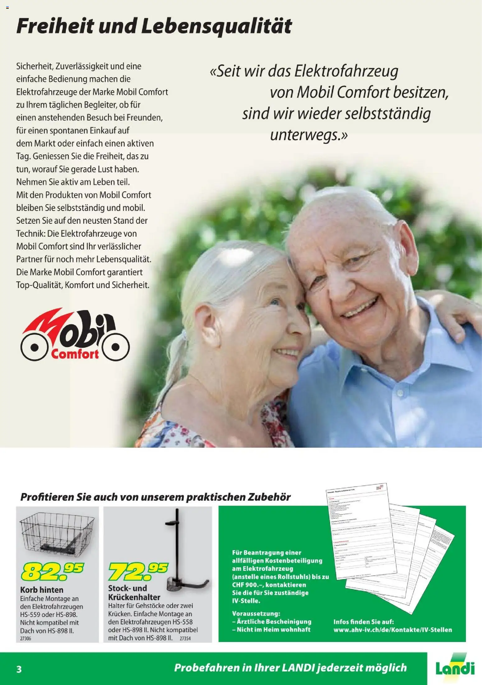 Landi aktionen Mobil Comfort – gültig ab 13.03.2026 | Seite: 3 | Produkte: Korb