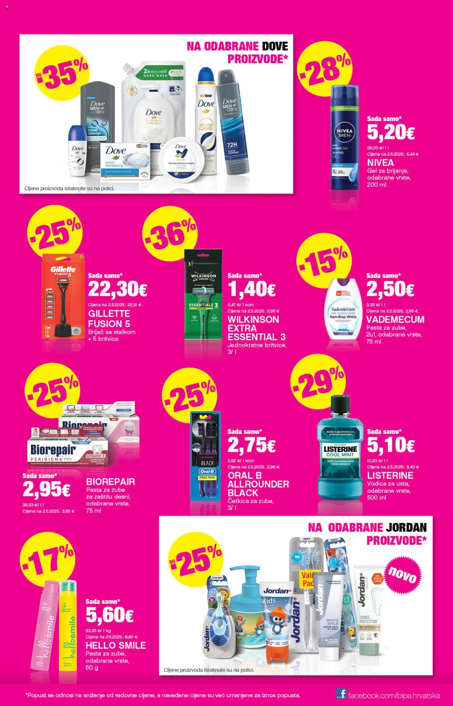 Katalog Bipa katalog | vrijedi od 19.03.2026 | Stranica: 19 | Proizvodi: Brijač, Pasta za zube, Pasta, Nivea